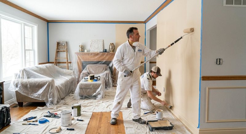 Ceiling Painting Service in Kansas City, KS