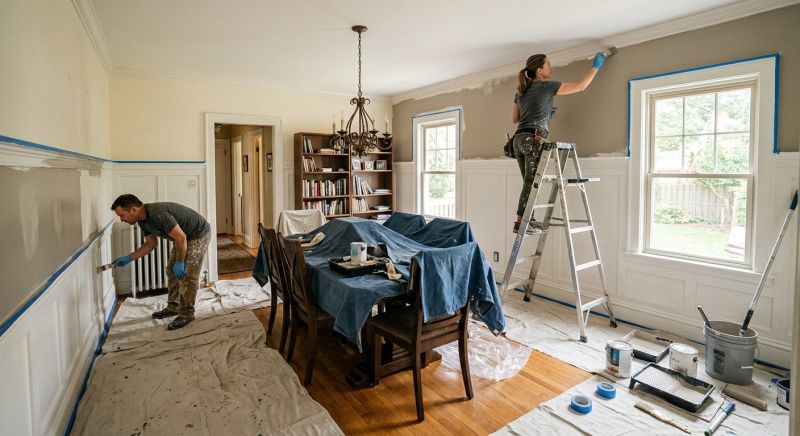Woodwork Painting in Waco, TX